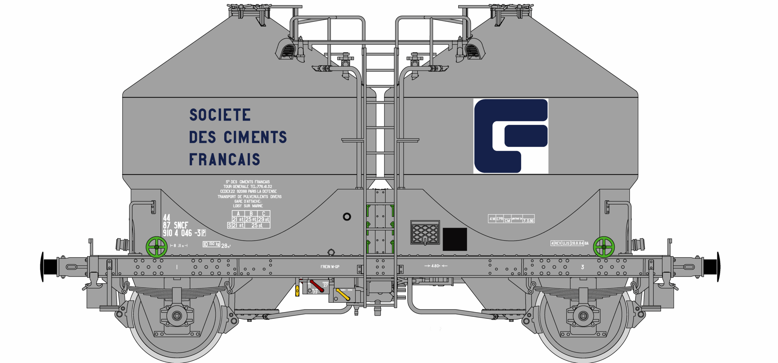 H0 43114 – Sté DES CIMENTS FRANCAIS - Ep 4