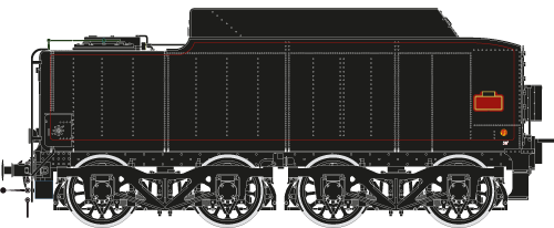 34P-03-noir-filets-rouges H0-34P-03 tender 34 P - SNCF