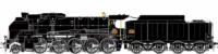 H0 41206D – 1-150 P 10 tender 34 P 322 – SNCF – Chalindrey Ep 3